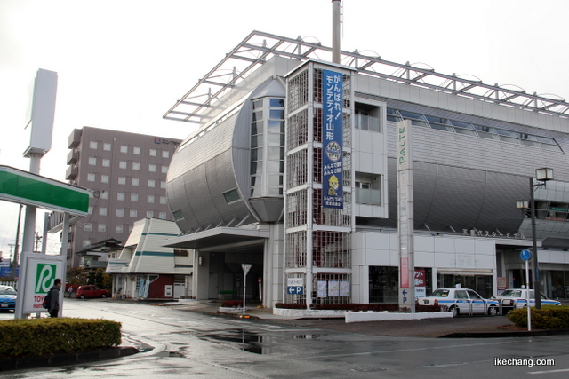 写真:天童温泉から天童市観光情報センターへのアクセス02