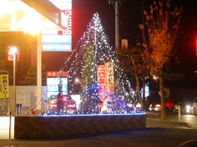 写真:クリスマスイルミネーション