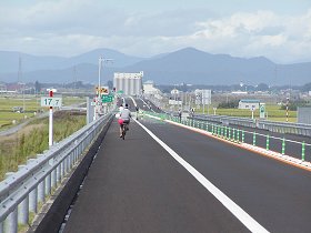 山形市漆山付近から天童方面を望む
