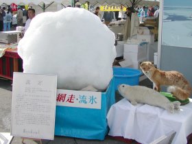 写真:流氷(第21回天童市農業まつり)