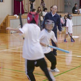 写真:スポーツチャンバラ