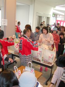写真:福袋販売会