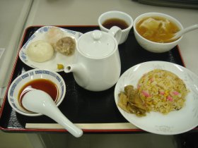 写真:飲茶セット
