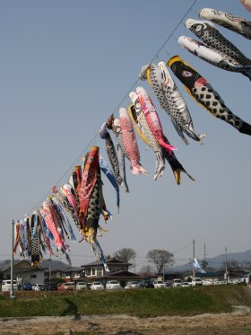 写真：川原子こいのぼり祭り