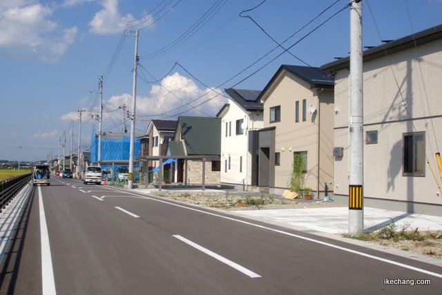 写真：天童芳賀タウンの住宅地