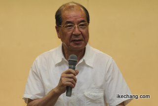 写真:山本信治・天童市長(高擶モンテ応援隊発会式)