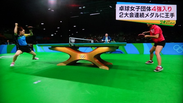 天童木工 リオ オリンピックの卓球台を製作 天童のニュース