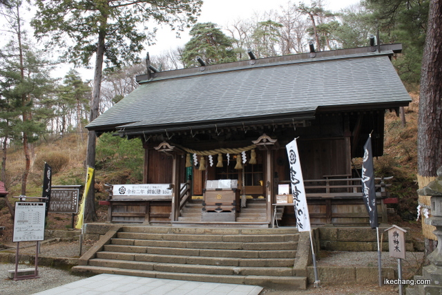 写真：織田信長を祭る天童市の建勲神社