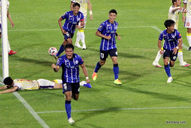 写真：野田裕喜 選手（山形×京都）