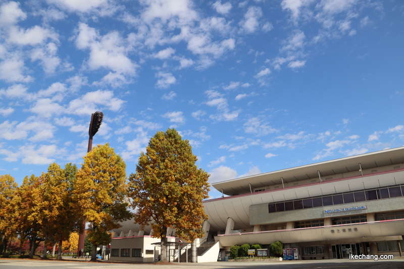 写真：NDソフトスタジアム山形（山形県総合運動公園陸上競技場）