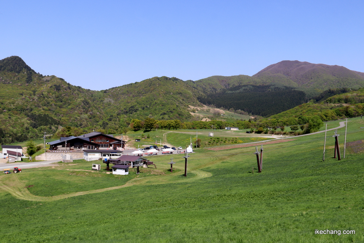 写真：天童高原スキー場の夏場の様子