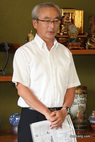写真:新関茂・副市長(信長公祭)