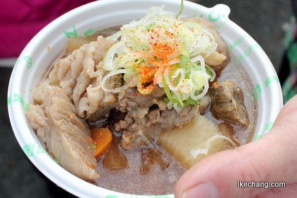 写真:山形尾花沢牛すじ煮(第19回平成鍋合戦)