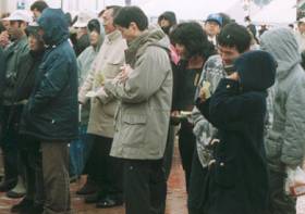 People waiting for the result